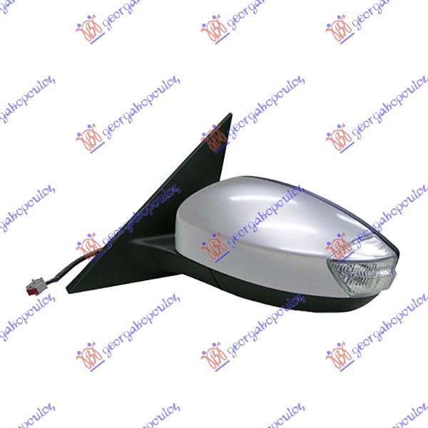 RETROVIZOR ELEKTRICNI SA GREJACEM PM (MIGAVAC) (ASFERICNO STAKLO) FORD S-MAX 2011-2015 (WA6)
