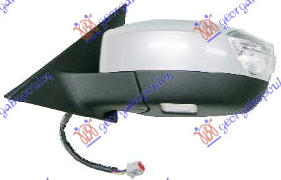 RETROVIZOR ELEKTRICNI SA GREJACEM PM (MIGAVAC) (SVETLO) (A KVALITET) (ASFERICNO STAKLO) FORD S-MAX 2011-2015 (WA6)