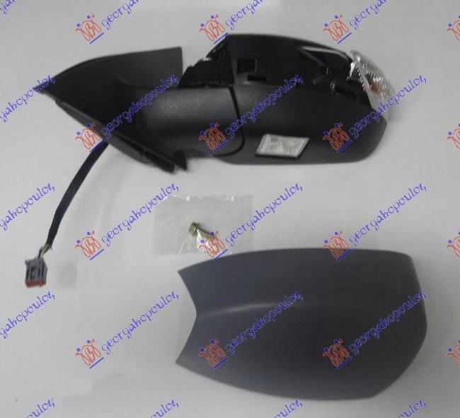 RETROVIZOR ELEKTRICNI SA GREJACEM PM (MIGAVAC) (SVETLO) (ASFERICNO STAKLO) FORD S-MAX 2011-2015 (WA6)