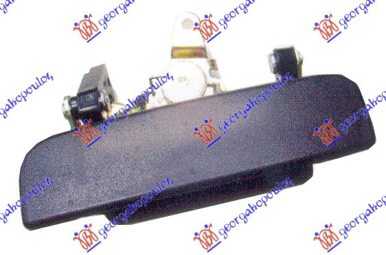 KVAKA GEPEK VRATA CRNA MAZDA P/U 2/4WD 1986-1994