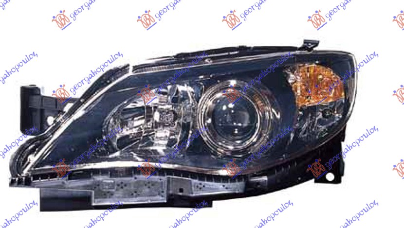 FAR ELEKTRICNI CRNI (DEPO) SUBARU IMPREZA 2008-2014 (GD/GR/GH/G3/GP/GJ)