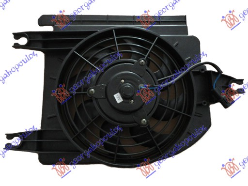VENTILATOR KLIME KOMPLET (BENZIN) KIA RIO 1999-2002 (DC)
