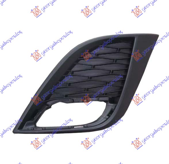 RESETKA PREDNJEG BRANIKA (SA MAGLENKOM) 2.0 MAZDA 3 SDN-H/B  2008-2013 (BL/BK)