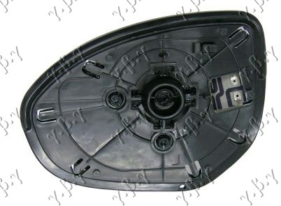 STAKLO RETROVIZORA SA GREJACEM (KONVEKSNO) MAZDA 3 SDN-H/B  2008-2013 (BL/BK)