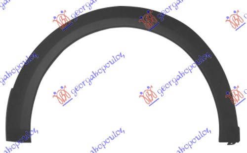 RUB PLASTICNI ZADNJEG BLATOBRANA 2007- FORD TRANSIT CONNECT 2003-2010 (P64/P70/P80)