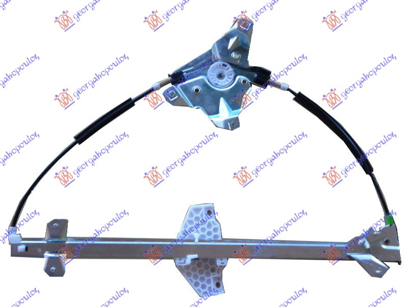 PODIZAC PREDNJEG PROZORA ELEKTRICNI (BEZ MOTORA) FORD TRANSIT CONNECT 2003-2010 (P64/P70/P80)