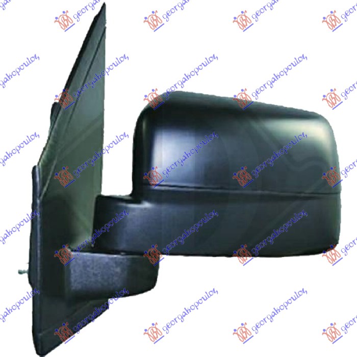 RETROVIZOR MEHANICKI SA SAJLOM (HORIZONTALNI) 2009- (ASFERICNO STAKLO) FORD TRANSIT CONNECT 2003-2010 (P64/P70/P80)