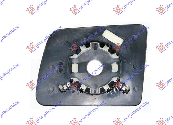 STAKLO RETROVIZORA (HORIZONTALNI RETROVIZOR) 2009- (ASFERICNO) FORD TRANSIT CONNECT 2003-2010 (P64/P70/P80)