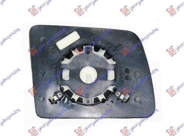 STAKLO RETROVIZORA SA GREJACEM (HORIZONTALNI RETROVIZOR) 2009- (KONVEKSNO) FORD TRANSIT CONNECT 2003-2010 (P64/P70/P80)