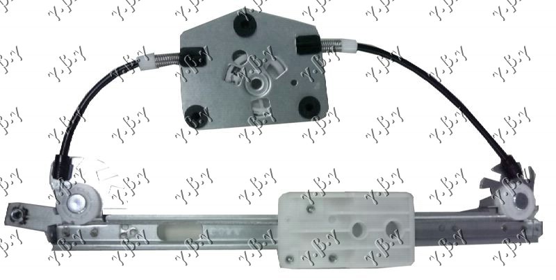PODIZAC ZADNJEG PROZORA ELEKTRICNI (BEZ MOTORA) VW BORA 1998-2005 (1J2/1J6)