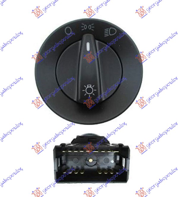 PREKIDAC ZA FAROVE (17 PIN) VW NEW BEETLE 1998-2011 (9C1/1C1/1Y7)