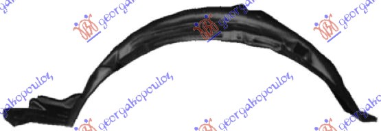 POTKRILO PLASTICNO TOYOTA COROLLA SDN 1988-1991 (E 9)