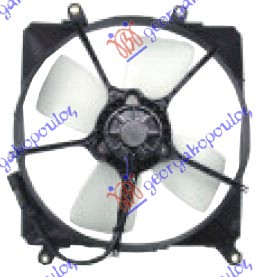 VENTILATOR HLADNJAKA KOMPLET (BENZIN) TOYOTA COROLLA L/B 1988-1991 (E 9)