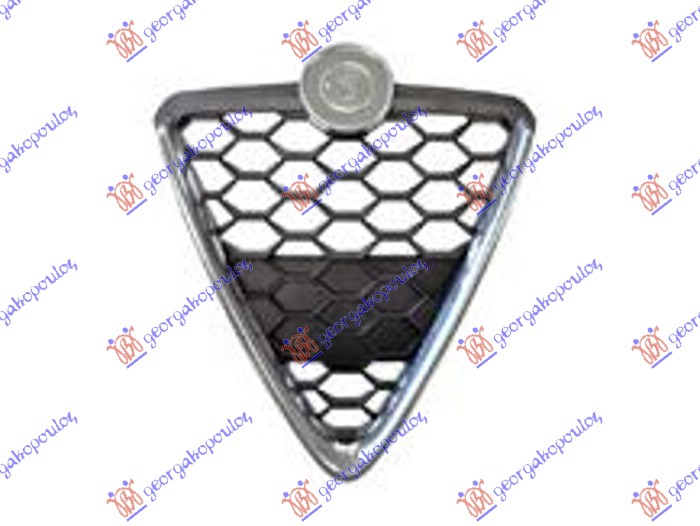 PVC MASKA (HROM OKVIR) 2016- ALFA ROMEO GIULIETTA 2010-2020 (940)
