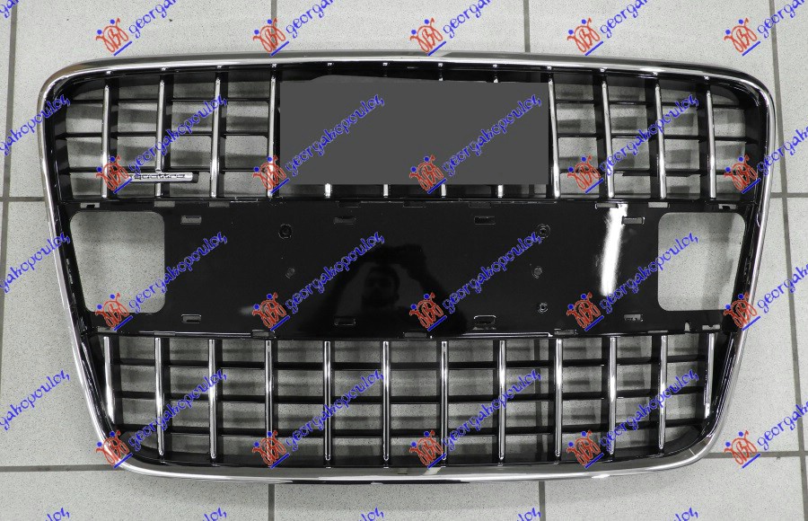 PVC MASKA SVETLO SIVA (HROM LAJSNE) (BEZ DRZACA TABLICE) (S-LINE) AUDI Q7 2009-2015 (4LB)