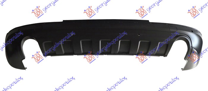 SPOJLER ZADNJEG BRANIKA (SA OTVORIMA ZA LAJSNU) (PDS SENZOR) AUDI Q7 2009-2015 (4LB)