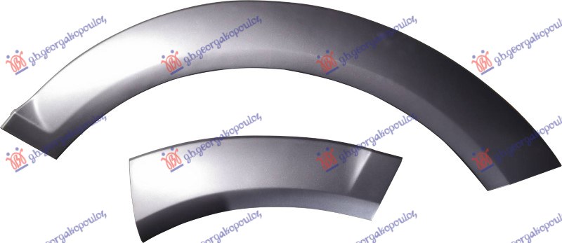RUB PLAST PREDNJEG BRANIKA I BLATOBRANA (OFFROAD) AUDI Q7 2006-2009 (4LB)