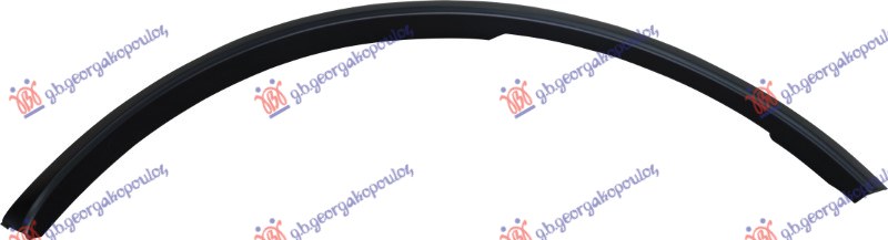 RUB PLASTICNI PREDNJEG BLATOBRANA (S-LINE) AUDI Q7 2006-2009 (4LB)