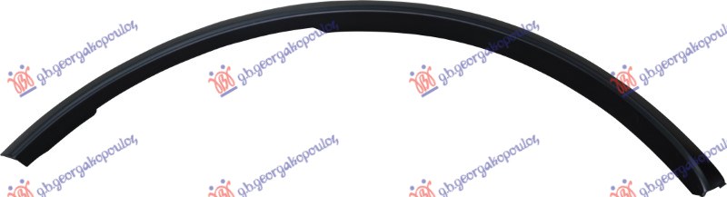 RUB PLASTICNI PREDNJEG BLATOBRANA (S-LINE) AUDI Q7 2006-2009 (4LB)
