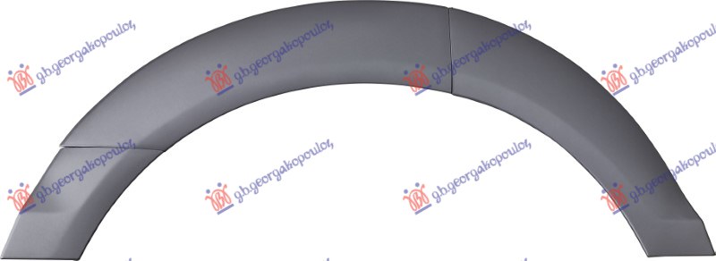 RUB PLASTICNI ZADNJIH VRATA/BLATOBRANA/BRANIKA PM (OFFROAD) AUDI Q7 2006-2009 (4LB)