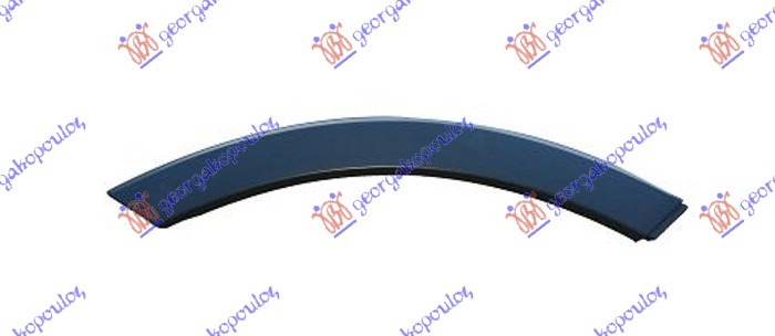 RUB PLASTICNI ZADNJIH VRATA (S-LINE/SQ7) AUDI Q7 2015-2019 (4MB/4MG/4MQ)