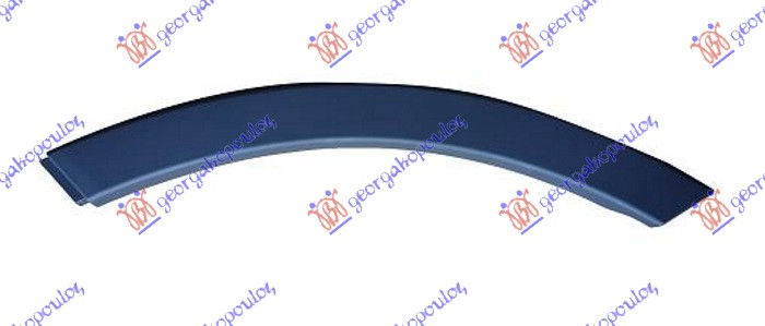 RUB PLASTICNI ZADNJIH VRATA (S-LINE/SQ7) AUDI Q7 2015-2019 (4MB/4MG/4MQ)