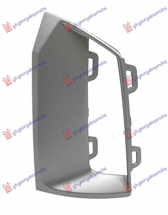 RESETKA PREDNJEG BRANIKA (SA MAGLENKOM) SREBRNA AUDI Q7 2019-2024 (4MB/4MG/4MQ)