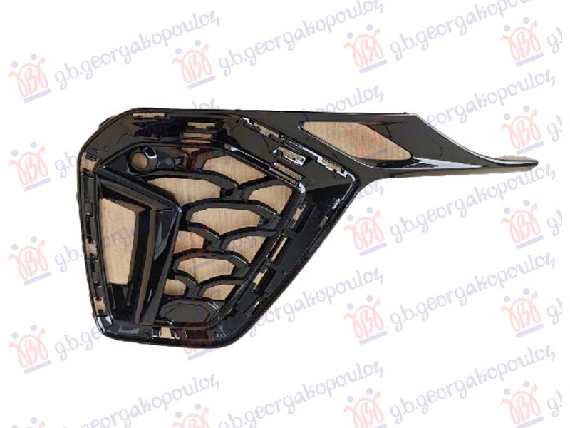 RESETKA PREDNJEG BRANIKA CRNA (PDC SENZOR) (S-LINE) AUDI Q7 2024- (4MB/4MG/4MQ)