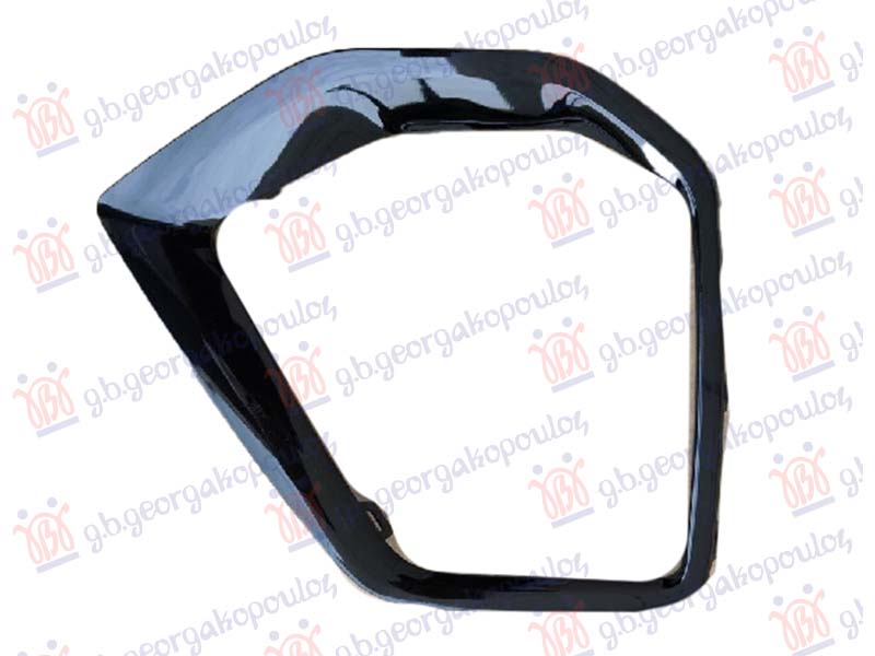 LAJSNA RESETKE PREDNJEG BRANIKA CRNA (S-LINE/SQ7) AUDI Q7 2024- (4MB/4MG/4MQ)