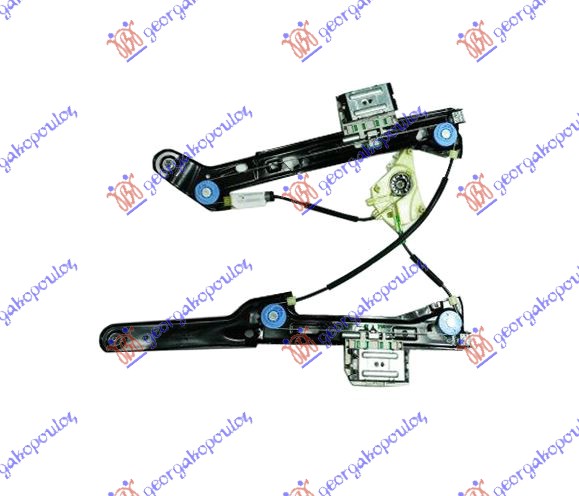 PODIZAC ZADNJEG PROZORA ELEKTRICNI (BEZ MOTORA) AUDI A7 2010-2014 (4GA/4GF)