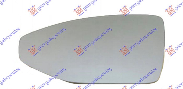 STAKLO RETROVIZOR SA GREJACEM (2 PIN) (ASFERICNO) AUDI E-TRON SPORTBACK 2020- (GEA)