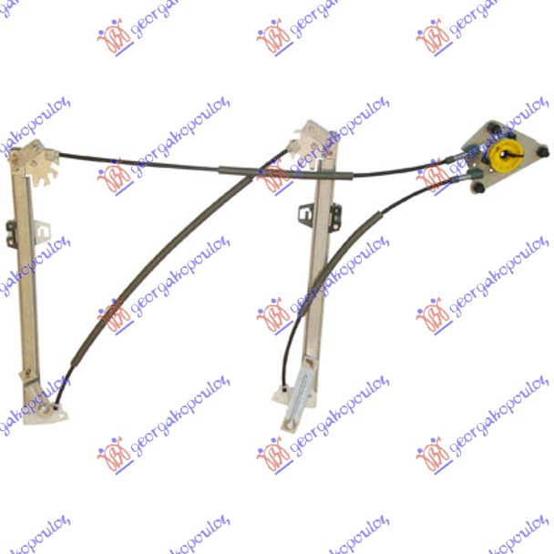 PODIZAC PROZORA ELEKTRICNI (BEZ MOTORA) 3 VRATA (A KVALITET) AUDI A1 2010-2014 (8X1/8XK/8XA/8XF)