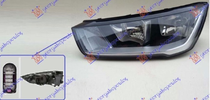 FAR ELEKTRICNI (DEPO) AUDI A1 2014-2018 (8X1/8XK/8XA/8XF)