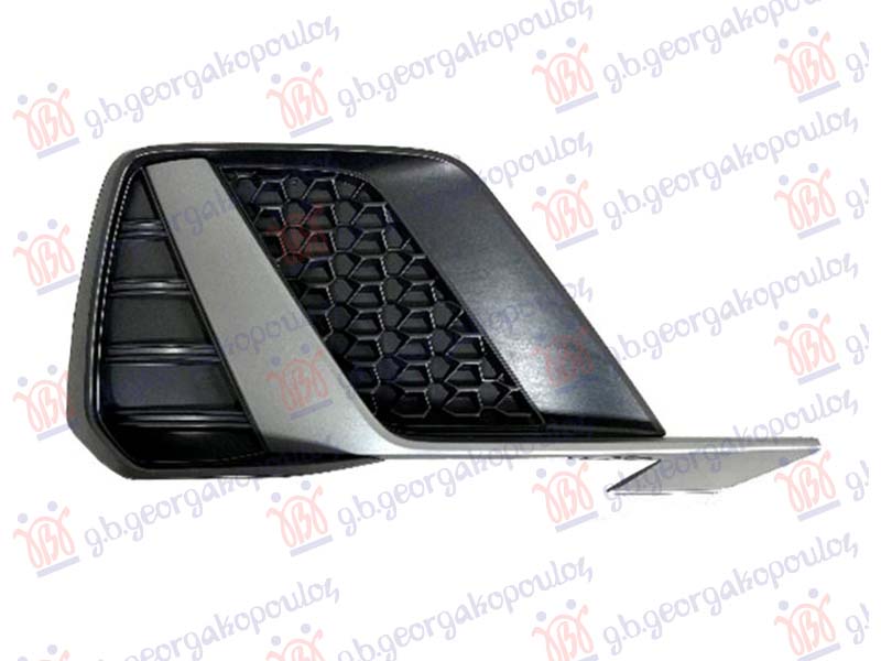 RESETKA PREDNJEG BRANIKA (SA SREBRNOM LAJSNOM) (S-LINE) AUDI A1 2018- (GBA/GBH)