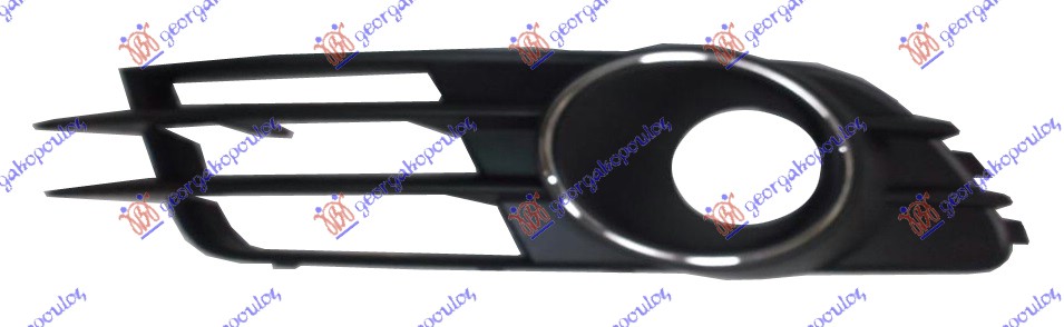 RESETKA PREDNJEG BRANIKA (HROM OKVIR) (TEMPOMAT) AUDI A6 2010-2014 (4GH/4GJ/4G2/4GC/4G5/4GD)