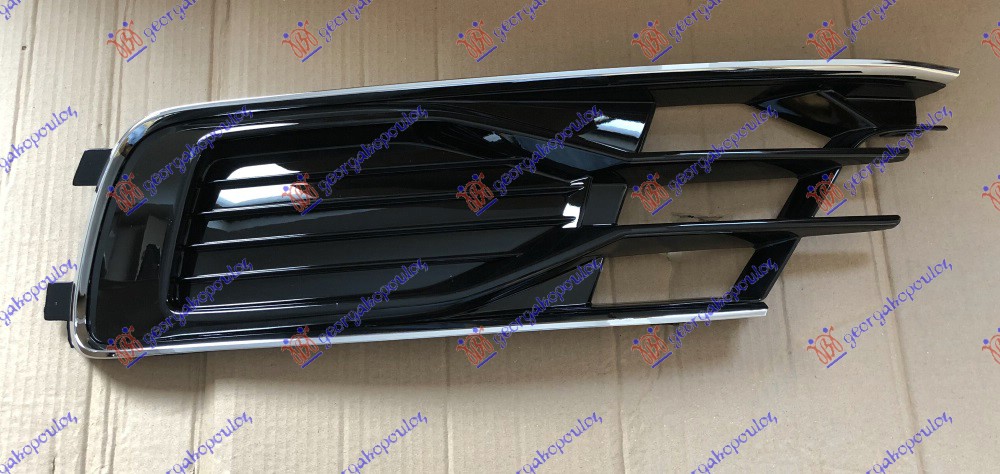 RESETKA PREDNJEG BRANIKA (BLACK EXCLUSIVE) (HROM LAJSNA) AUDI A6 2014-2018  (4GH/4GJ/4G2/4GC/4G5/4GD)