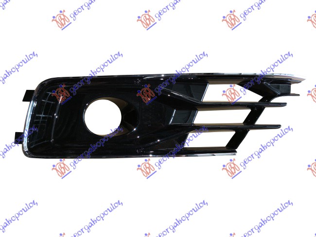 RESETKA PREDNJEG BRANIKA (SA MAGLENKOM) (BLACK EXCLUSIVE) AUDI A6 2014-2018  (4GH/4GJ/4G2/4GC/4G5/4GD)