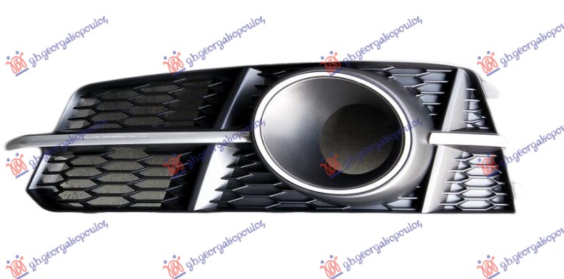 RESETKA PREDNJEG BRANIKA (SA MAGLENKOM) (S-LINE) AUDI A6 2014-2018  (4GH/4GJ/4G2/4GC/4G5/4GD)