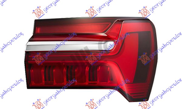 STOP LAMPA SPOLJASNJA LED DYNAMIC (HROM LAJSNA) (ULO) AUDI A6 2018-2025 (4A2/4A5)