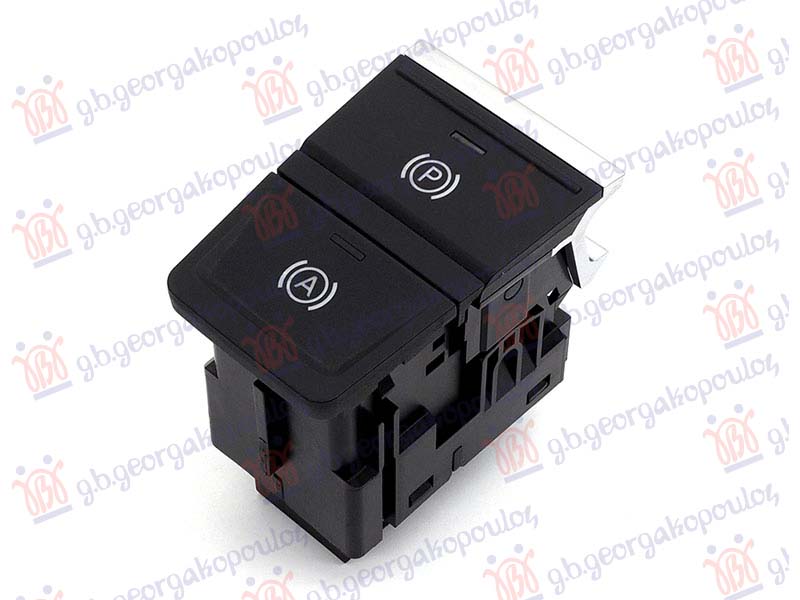PREKIDAC ZA RUCNU KOCNICU CRNI AUDI A6 2018-2025 (CRVENO SVETLO) (AUTO HOLD) (12 PIN) (4A2/4A5)