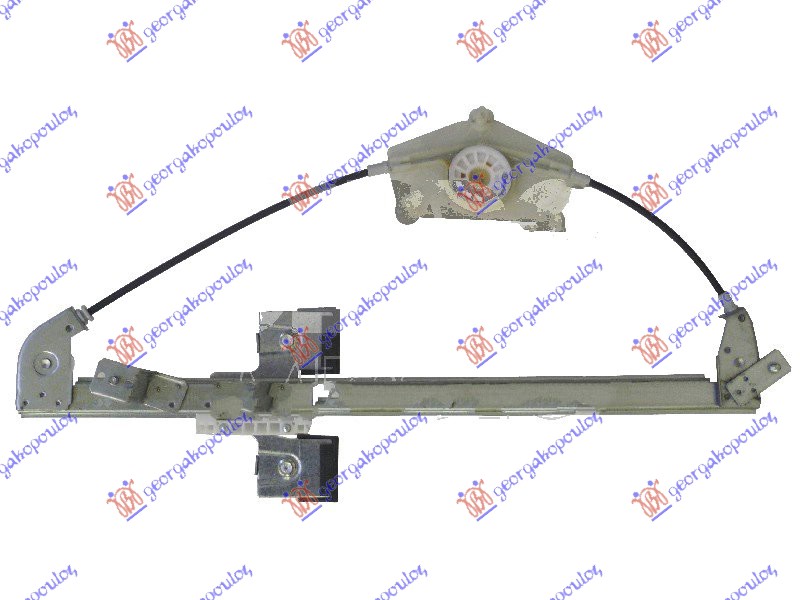 PODIZAC ZADNJEG PROZORA ELEKTRICNI (BEZ MOTORA) AUDI Q3 2014-2018 (8UB/8UG)