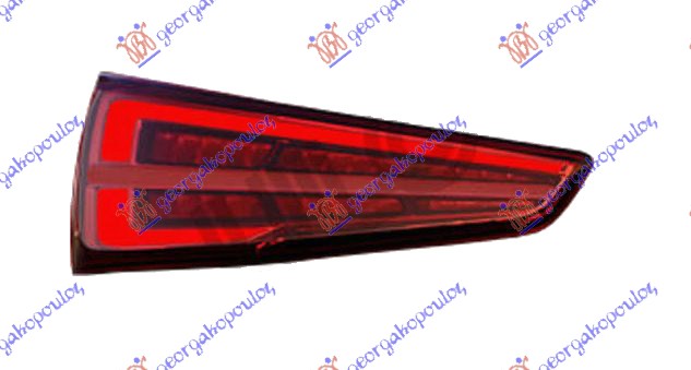 STOP LAMPA LED (MATRIX FAR) (ULO) AUDI Q3 2014-2018 (8UB/8UG)