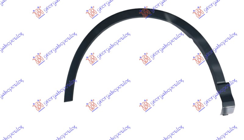 RUB PLASTICNI PREDNJEG BLATOBRANA PM AUDI Q3 SPORTBACK 2019-2025 (F3N)
