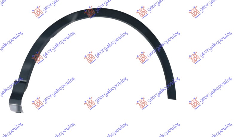RUB PLASTICNI PREDNJEG BLATOBRANA PM AUDI Q3 SPORTBACK 2019-2025 (F3N)