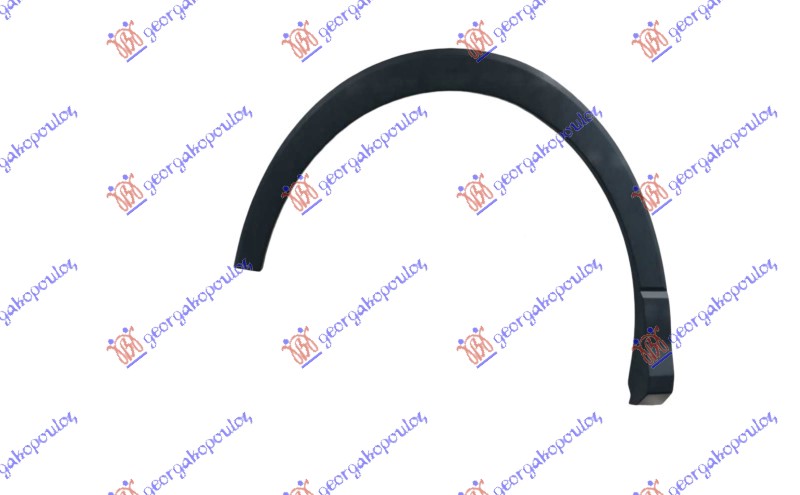 RUB PLASTICNI ZADNJEG BLATOBRANA PM AUDI Q3 SPORTBACK 2019-2025 (F3N)