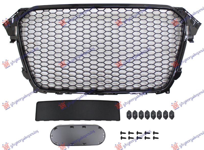 PVC MASKA CRNA (RS LOOK) AUDI A4 2011-2015 (8KH/8K2/8K5)