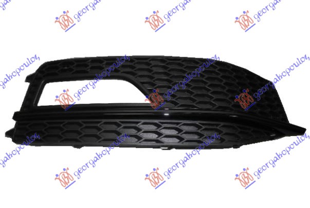 RESETKA PREDNJEG BRANIKA (SA MAGLENKOM) CRNA (S-LINE) AUDI A4 2011-2015 (8KH/8K2/8K5)