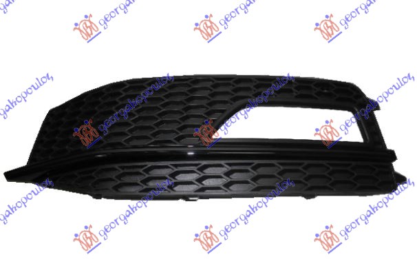 RESETKA PREDNJEG BRANIKA (SA MAGLENKOM) CRNA (S-LINE) AUDI A4 2011-2015 (8KH/8K2/8K5)