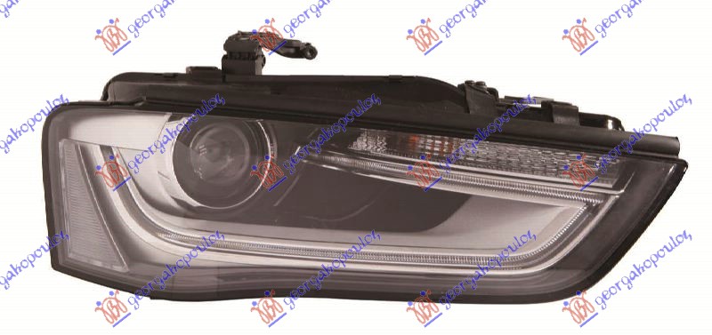 FAR Bi-XENON SA LED DNEVNIM SVETLOM (SA MOTOROM) (DEPO) AUDI A4 2011-2015 (8KH/8K2/8K5)