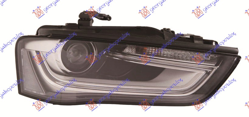 FAR Bi-XENON SA LED DNEVNIM SVETLOM (SA MOTOROM) (TYC) AUDI A4 2011-2015 (8KH/8K2/8K5)